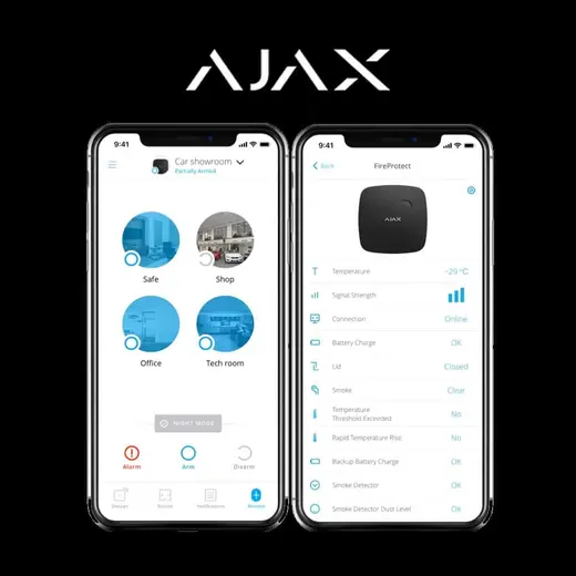 AJAX Starterkit 4G Alarm Seti Beyaz görseli 1