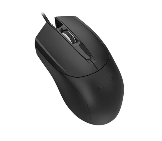 A4-Tech Kablolu Sessiz Mouse Siyah (OP-750S) görseli 2