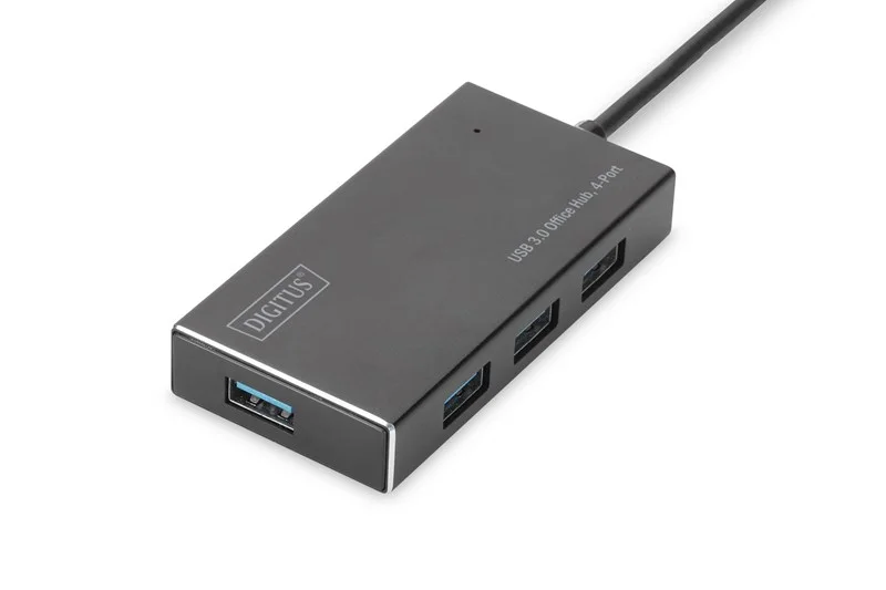 Digitus USB 3.0 Çoklayıcı Alüminyum (4 Port)