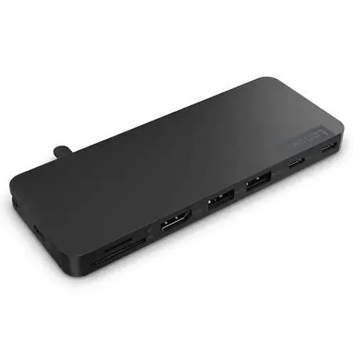 LENOVO Travel Dock 4X11N40212 Dock Ünitesi Siyah görseli 3