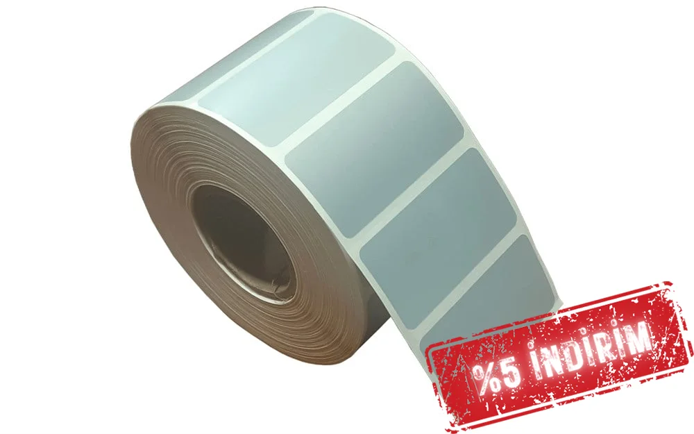Silvermat Etiket 60mm X 30mm 1li 📣 𝗥𝗲𝘀𝗶𝗻 𝗥𝗶𝗯𝗼𝗻 𝗴𝗲𝗿𝗲𝗸𝗶𝗿