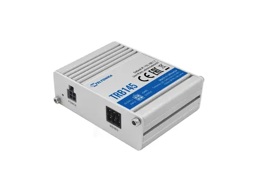 TELTONIKA TE-TRB145 4G (LTE) Endüstriyel Gateway - Cat 1 (10/5 Mbps) - 1x SIM kart yuvası, 1x Radyo - 1x RS-485
