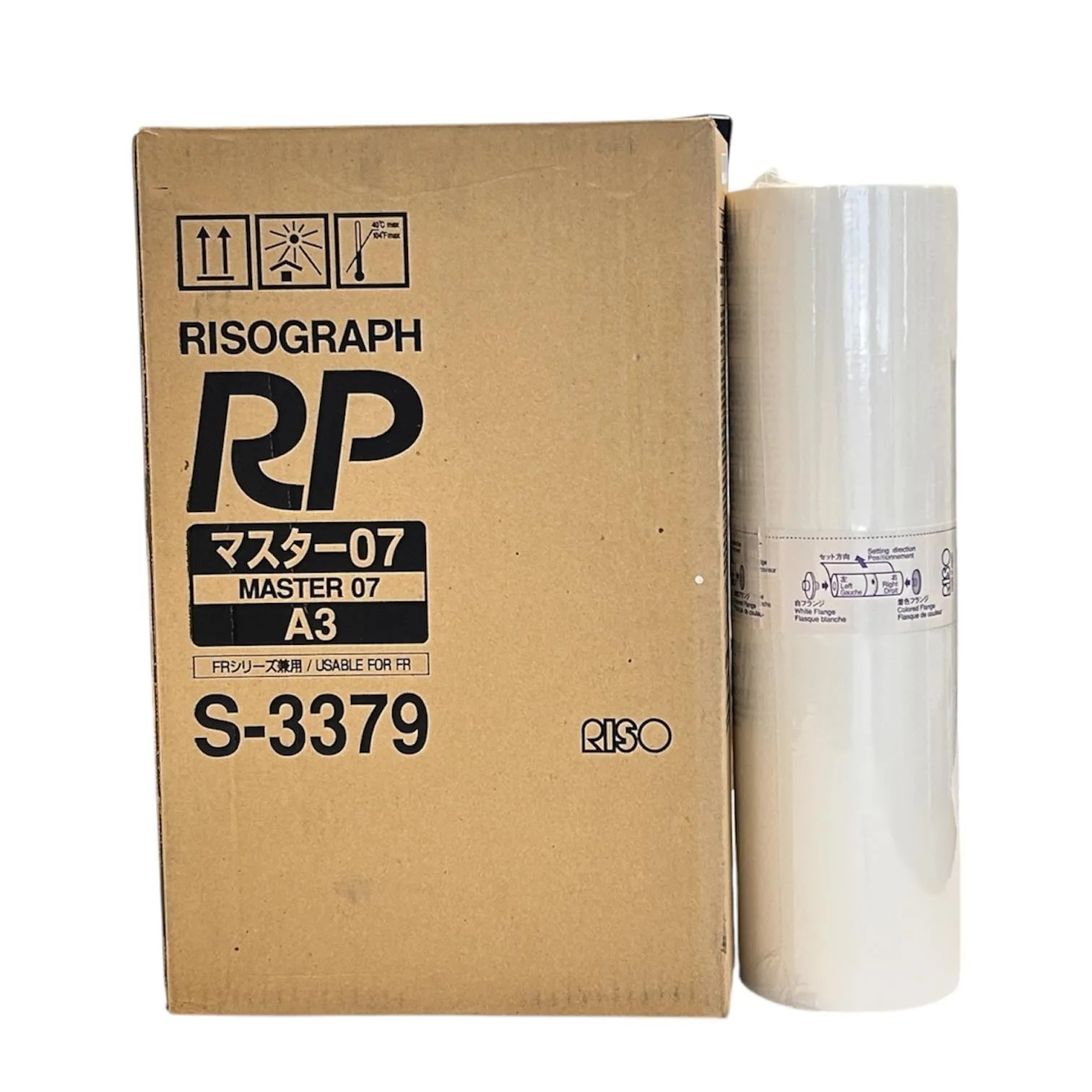 Riso S-3379 Orjinal A3 Master FR-RP 2950 3100 3105 3500 3505 3590 3910 3919
