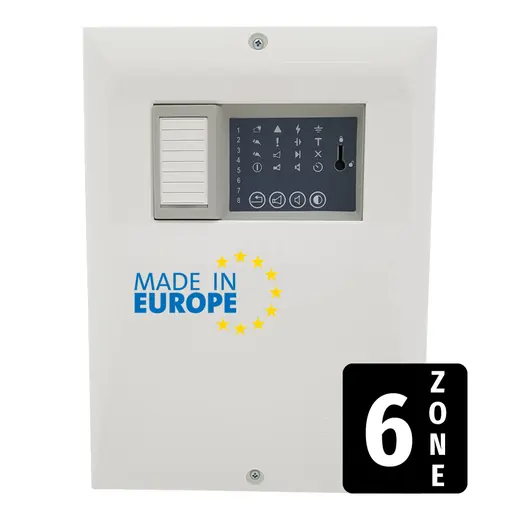 UniPOS FS 4000/6 6 Zonlu Konvansiyonel Yangın Alarm Paneli