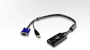 ATEN ATEN-KA7170 USB KVM Adaptörü (CPU Modül), KVM Kablosunun PC'nin USB portuna Bağlanması İçin Adaptör