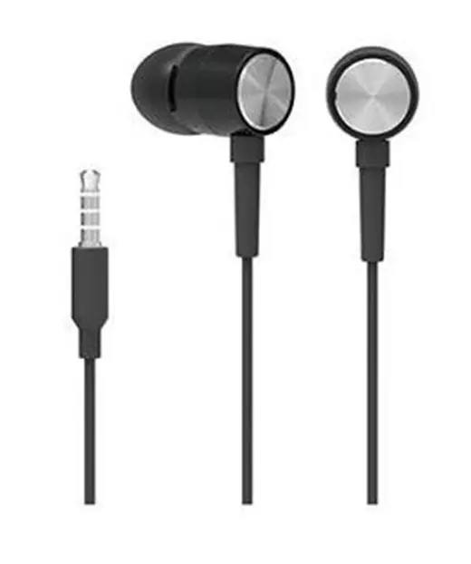 Hp DHH-1111-BK Kablolu Kulakiçi 3.5mm Jack Mikrofonlu Siyah Kulaklık