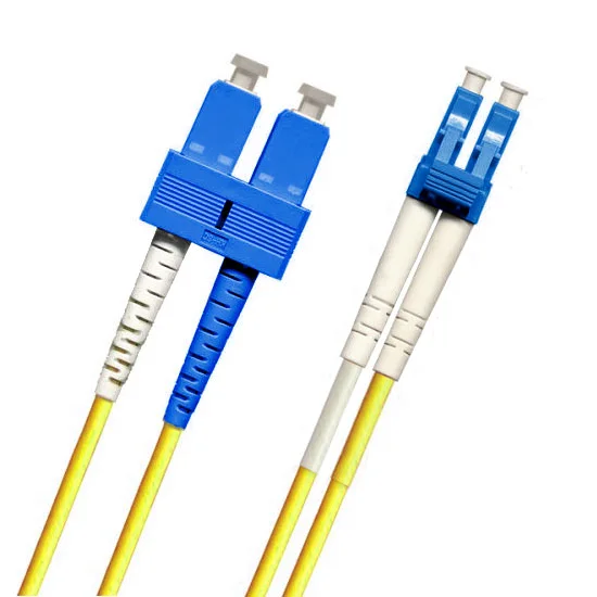 LC-SC (SM) SINGLE MODE FIBER PATCH KABLO - 1 METRE