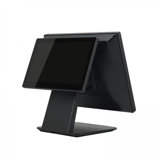QUATRONIC 15" Dokunmatik (İki Ekranlı) P155-D CORE i5 5300U-16GB RAM-256GB SSD-FDOS POS PC alternatif görünüm