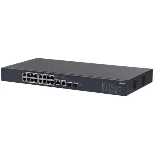 Dahua 16Port 10/100Mbps PoE 135W(CS4218-16ET-135) alternatif görünüm