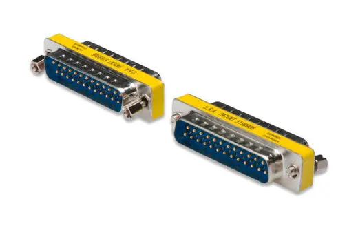 BEEK BC-SER-ADP-DB25-MM Mini Gender Changer, DB25 Erkek <-> DB25 Erkek