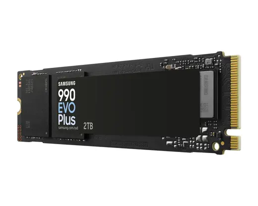 SAMSUNG 2TB 990 EVO PLUS MZ-V9S2T0BW 7250- 6300MB/s M2 NVME GEN4 Disk görseli 1