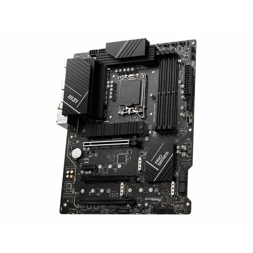 MSI PRO Z790-P WIFI DDR5 M2 PCIe NVME HDMI PCIe 16X v5.0 1700p ATX görseli 1