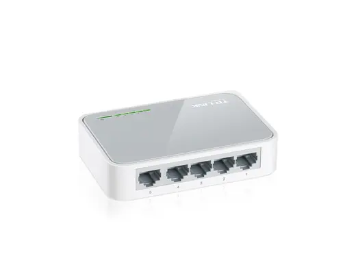 Tp-Link TL-SF1005D 5 port 10-100 Mbps Switch Plastik Kasa alternatif görünüm