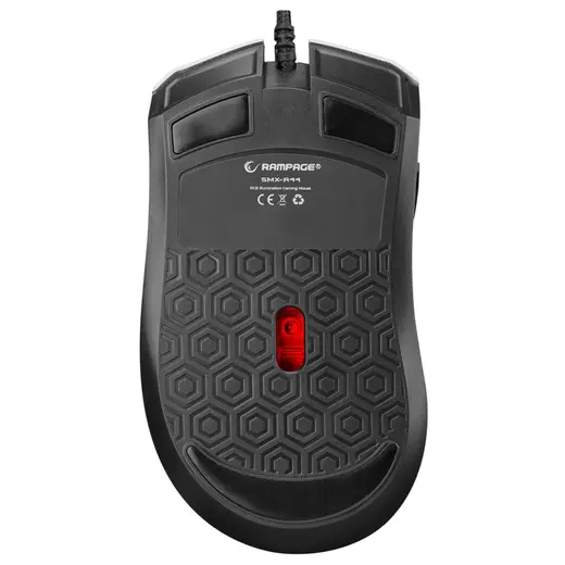 Rampage SMX-R44 V2 Makrolu RGB Ledli Kablolu Beyaz Gaming Oyuncu Mouse görseli 7