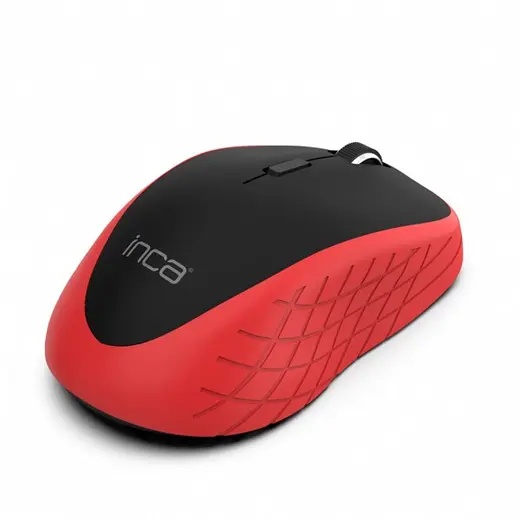 INCA IWM-391T Kablosuz 1600dpi Siyah/Kırmızı Mouse görseli 5