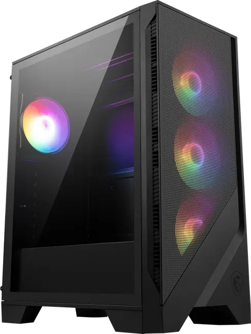 MSI 750W 80+ BRONZE MAG FORGE 121A B75 PCIE5 II Gaming Mid-Tower PC Kasası görseli 5