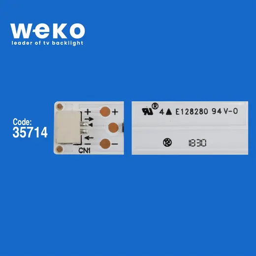WKSET-6760 35714X4 LG INNOTEK 43INCH FUNAİ_ REV.A 4 ADET LED BAR alternatif görünüm