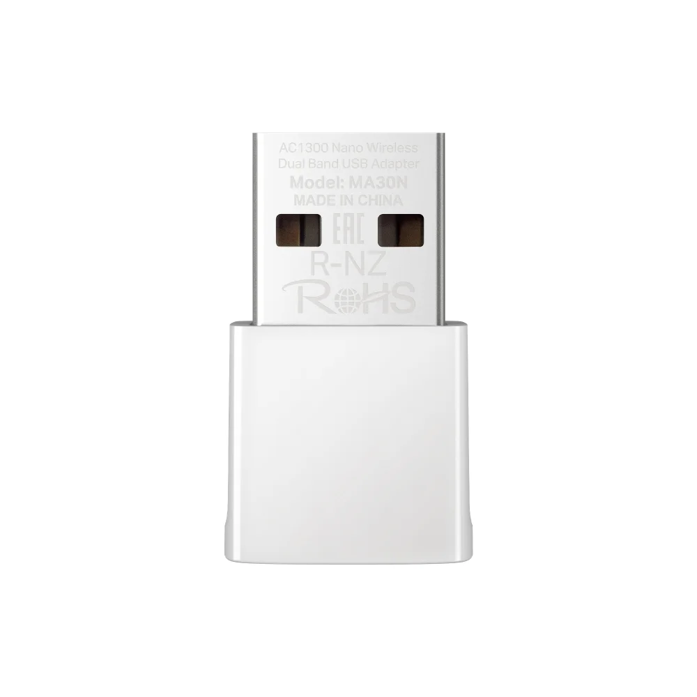 TP-Link Mercusys MA30N AC1300 Nano Wireless Dual Band USB Adapter