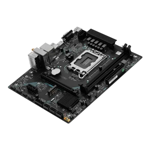 MAXUN H610M WIFI6 ARGB HDMI PCIE 4.0 1700p mATX görseli 2