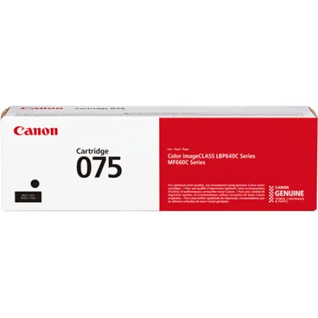 Canon CRG-075 6365C002 Siyah Orijinal Toner