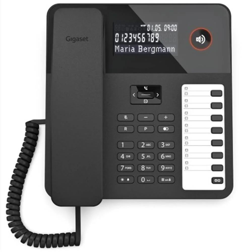 Gigaset DESK 600 Siyah Masaüstü Telefon