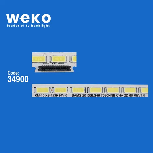 WKSET-5948 34900X1 SAMSUNG 2013SLS46 7030NNB 60 REV1.0 1 ADET LED BAR (60LED) alternatif görünüm
