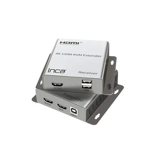 INCA IEX-120 HDMI 4K 120M KVM NETWORK EXTENDER görseli 1