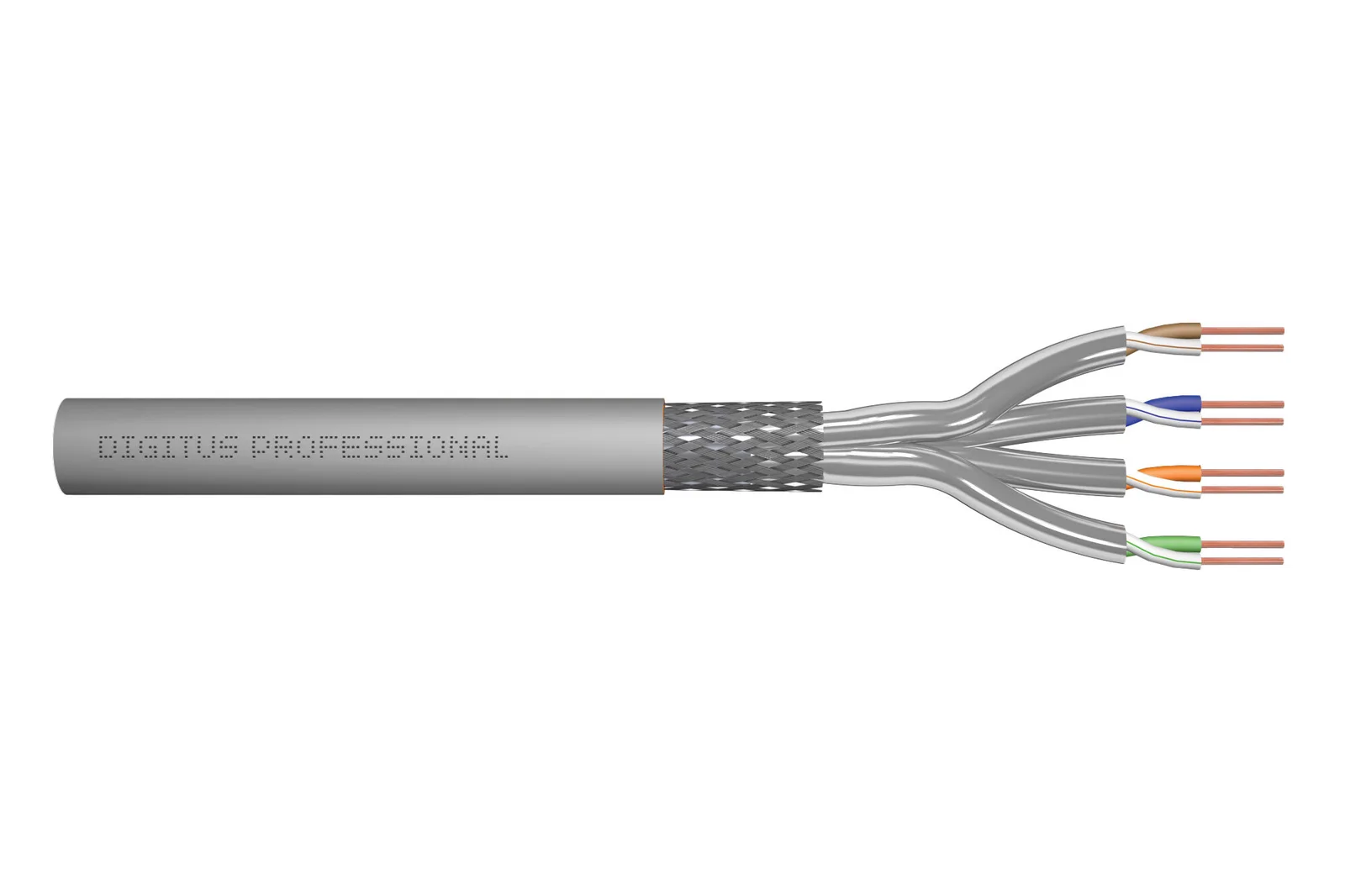 DIGITUS DK-1743-VH-5-G Category 7 (Cat. 7) S/FTP PIMF (Pairs in Metal Foil) Data Kablosu Zırhlı AWG 23/1 1200 MHz Class