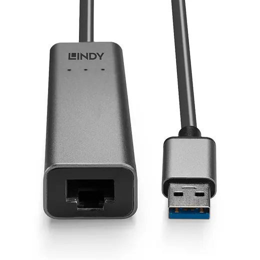 LINDY LIN-43313 USB 3.0 <-> 2.5G Ethernet Çevirici USB 3.0 to 2.5G Ethernet Converter görseli 4