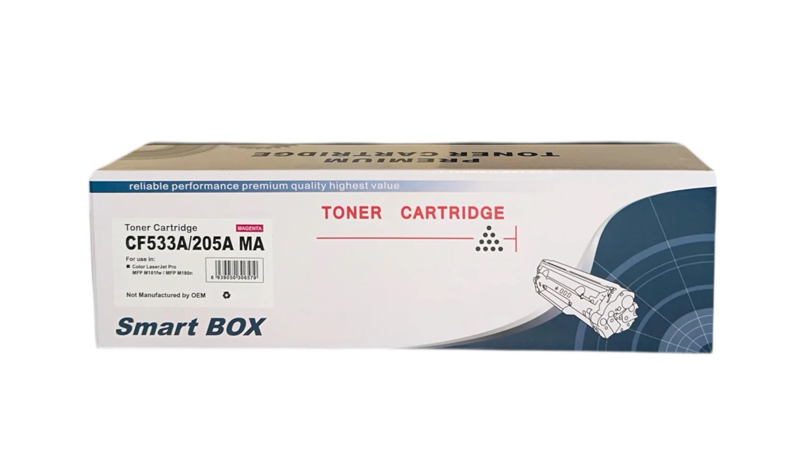 HP CF533A (205A) Kırmızı Muadil TonerPro Mfp M180fndw M180n M181fw