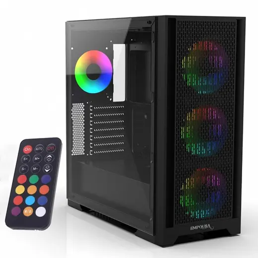 INCA EMG-17XB Gaming Mid-Tower PC Kasası ARGB Kontrolcü görseli 6