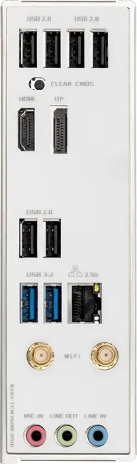 MAXUN TERMINATOR B760M-D4-ICE DDR4 HDMI-DP PCIE 5.0 1700p mATX BEYAZ görseli 1