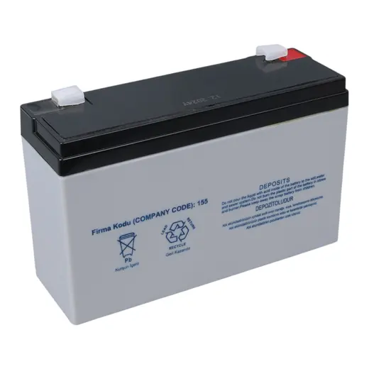 YOKOHAMA YH-612 6 VOLT - 12 AMPER KURU AKÜ (150 X 50 X 94 MM) alternatif görünüm