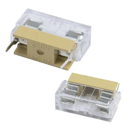 DİKDÖRTGEN TİP 5X20 PCB SİGORTA YUVASI (IC-237A)