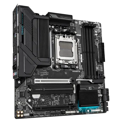 GIGABYTE B850M GAMING X WIFI6E DDR5 HDMI DP PCIE 5.0 AM5 mATX görseli 2