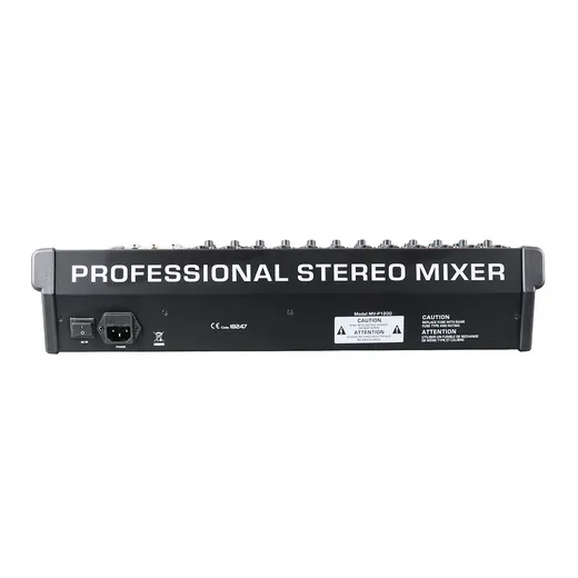 MAGICVOICE MV-P1200 12 CH-USB/BT DECK MIXER görseli 3