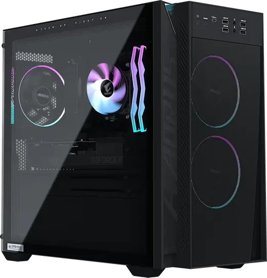 GIGABYTE RYZEN 7 9700X-16GB DDR5 RAM-1TB NVME-8GB RTX5060-W11H GAMING PC / AORUS PRIME3 AP3A7N6-5111 görseli 5