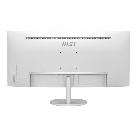 MSI 34" VA PRO MP341CQW E12 1MS 120HZ HDMI-DP Multimedya Kurumsal Kavisli Monitör Beyaz 3440x1440 görseli 3