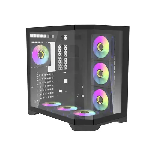 AIGO FT418 PRO 750W 80+ USB3.0 4x12CM FAN SIYAH ATX KASA