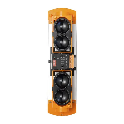 ABH-250L 4 IŞINLI KABLOLU 250 METRELİK HARİCİ TİP INFRARED BEAM DEDEKTÖRÜ / IŞIN BARİYERİ görseli 3