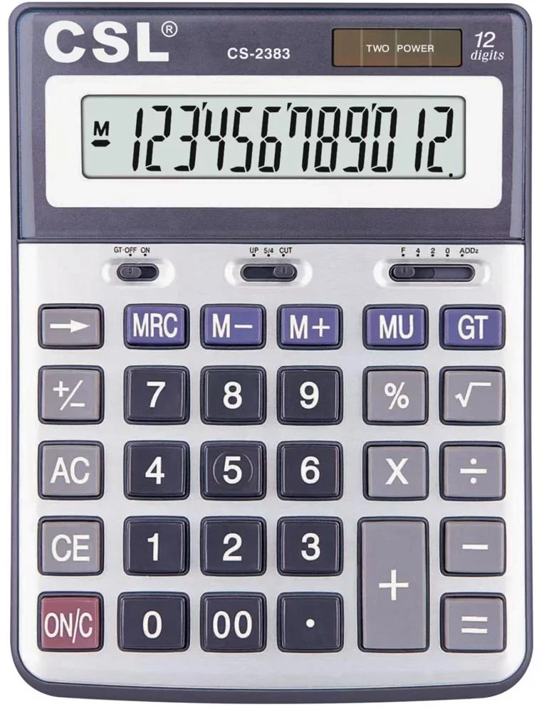 CSL CS-2383 12 Hane Masa Tipi Hesap Makinesi