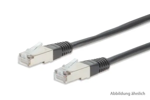DIGITUS ED-84177 ednet CAT.5e Crossover Patch Kablo, S/STP, zırhlı, AWG 26, altın kaplama, 5 metre, siyah renk