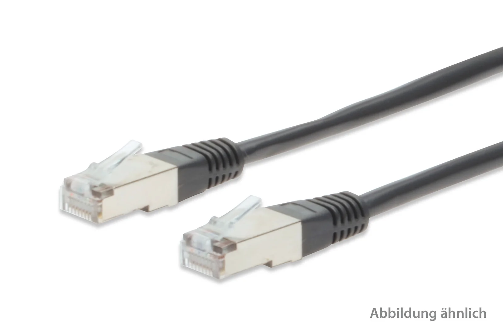 DIGITUS ED-84177 ednet CAT.5e Crossover Patch Kablo, S/STP, zırhlı, AWG 26, altın kaplama, 5 metre, siyah renk