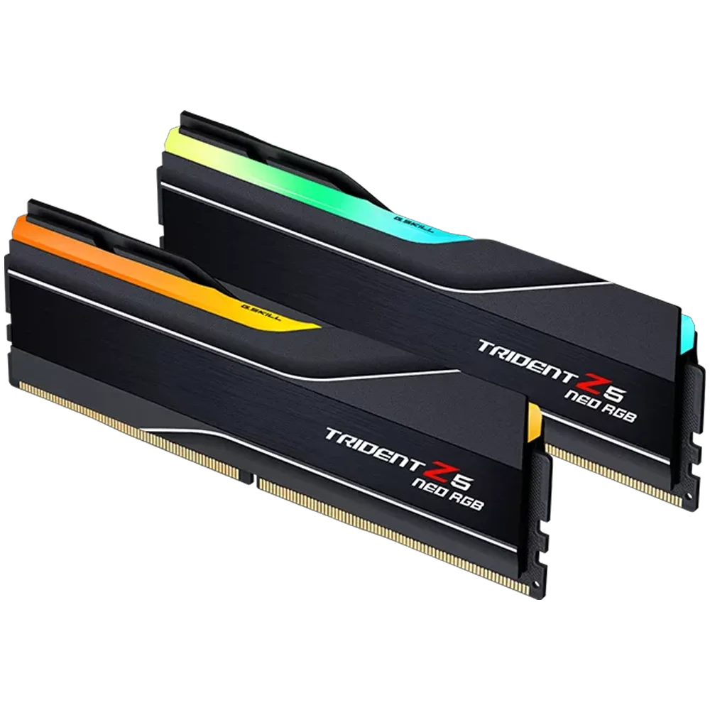 GSKILL 96GB (2X 48GB) DDR5 6400MHZ CL28 RGB DUAL KIT PC RAM / TRIDENT Z5 NEO F5-6000J2836F48GX2-TZ5NR