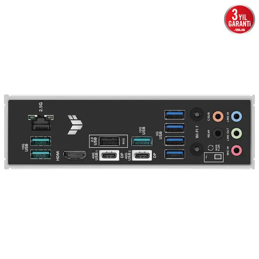 ASUS TUF GAMING X870-PLUS WIFI-7 DDR5 HDMI DP PCIE 5.0 AM5 ATX görseli 1