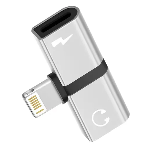 POWERMASTER IPHONE LIGHTNING ŞARJ VE KULAKLIK ÇEVİRİCİ ADAPTÖR JACK alternatif görünüm