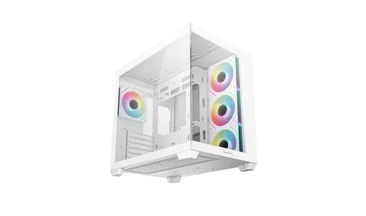 DEEPCOOL CG530-4F-WH 4-ARGB Fanlı Gaming Mid-Tower PC Kasası Beyaz görseli 8