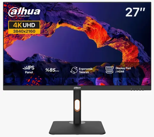 DAHUA 27" LM27-P401A 3840x2160 4K UHD 5MS 60Hz IPS DP/HDMI +VESA +PIVOT