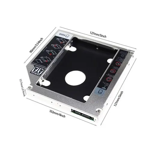 CODEGEN CDG-HDC-127 Sata Notebook Harddisk Yuvası 12.7mm görseli 2