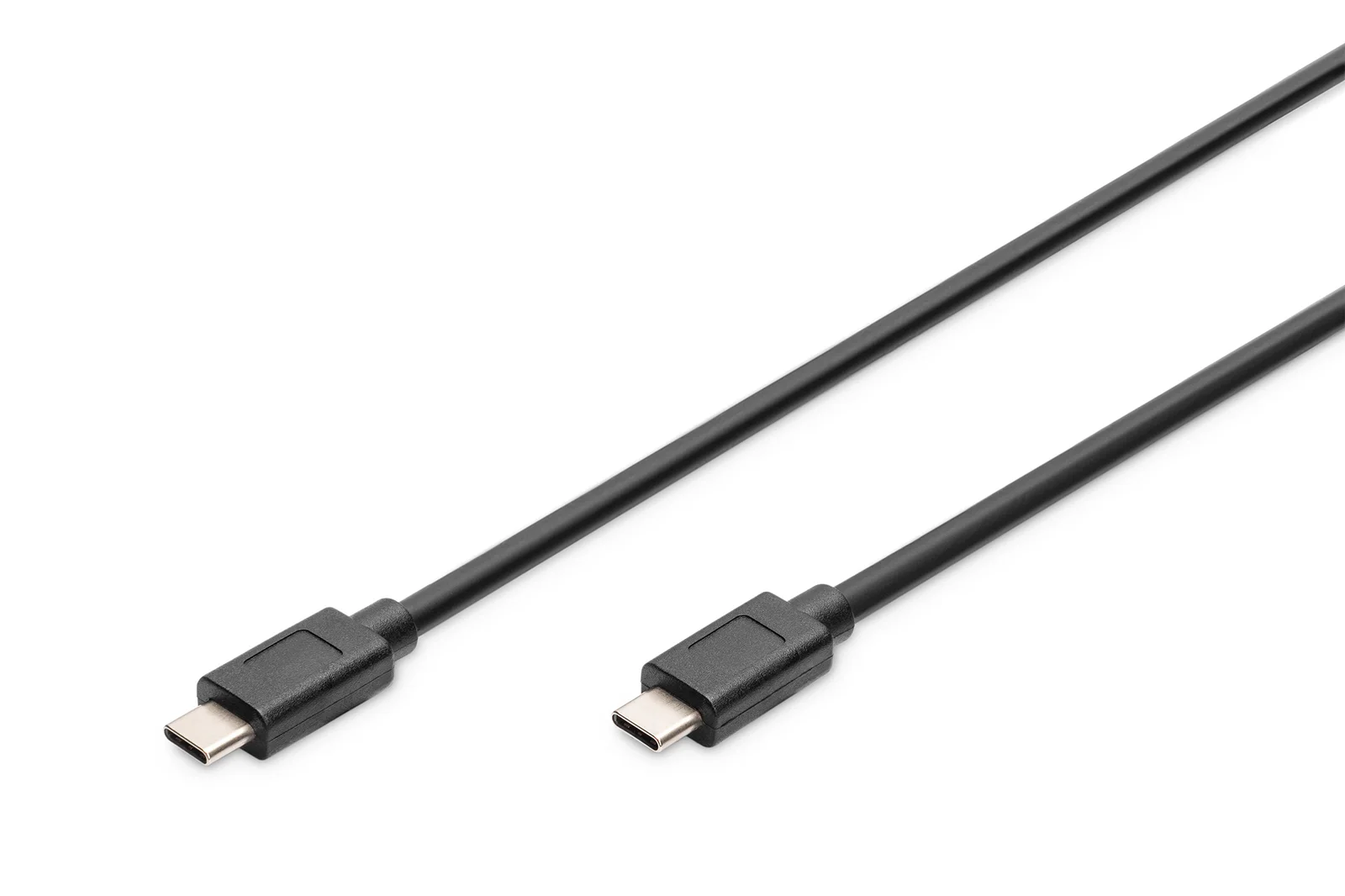 DIGITUS AK-300139-010-S USB Tip-C Bağlantı Kablosu, tip C Erkek <-> tip C Erkek, 1 metre, USB 3.2 Gen2, 5A, 10GB